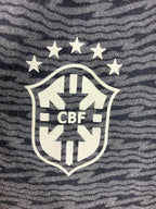 Nike Hoodie CBF Sportswear Women's Brazilian Football Confed. Gray Sz L