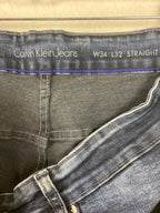 Calvin Klein Jeans Men's Straight Blue  Sz 34x32