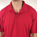 Champion Polo Shirt Golf Men's Red  Sz XL