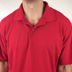 Champion Polo Shirt Golf Men's Red  Sz XL